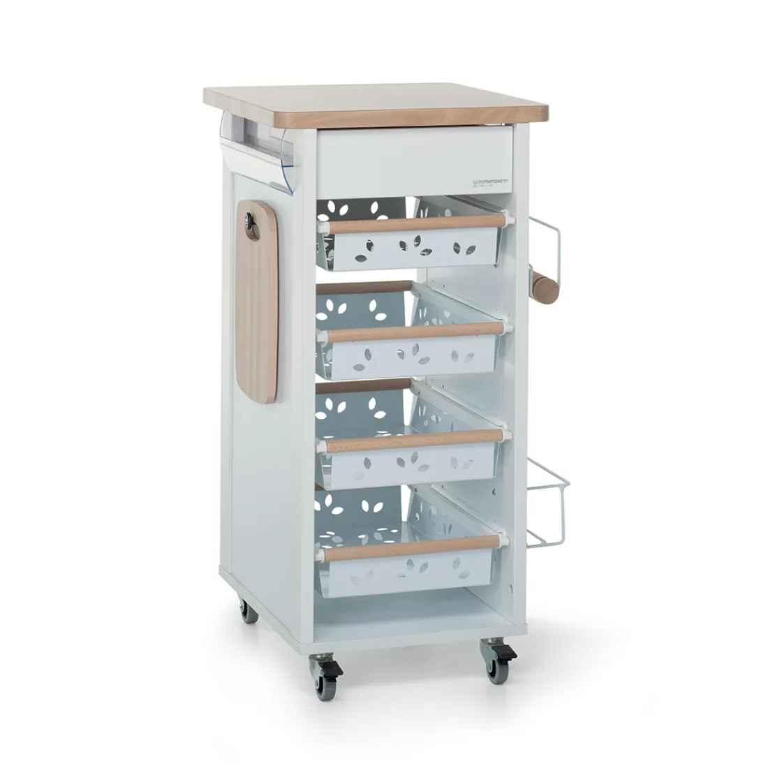 Foppapedretti Carrello da cucina in legno Bistrot New
