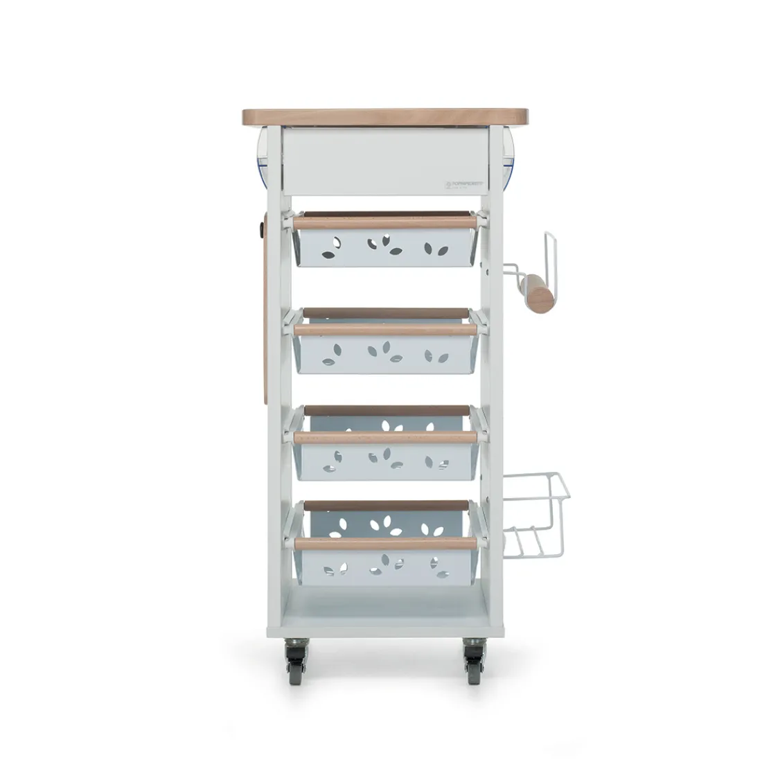 Foppapedretti Carrello da cucina in legno Bistrot New