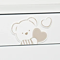 Foppapedretti Cassettiera decorata Dolcecuore Hot