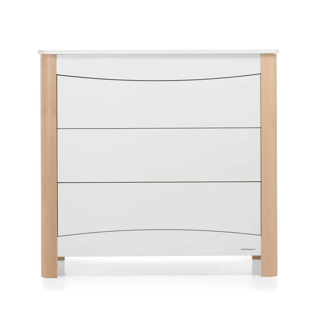 Foppapedretti Cassettiera in legno Gioia Bianco