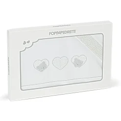 Foppapedretti Completo lenzuolino cotone Lovely