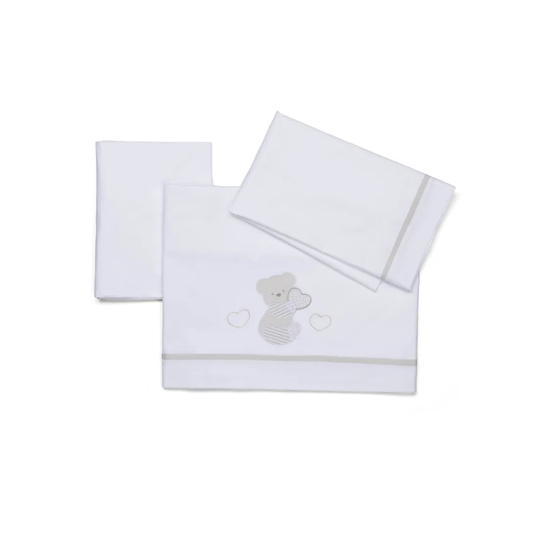 Foppapedretti Completo lenzuolino in cotone Dolcecuore