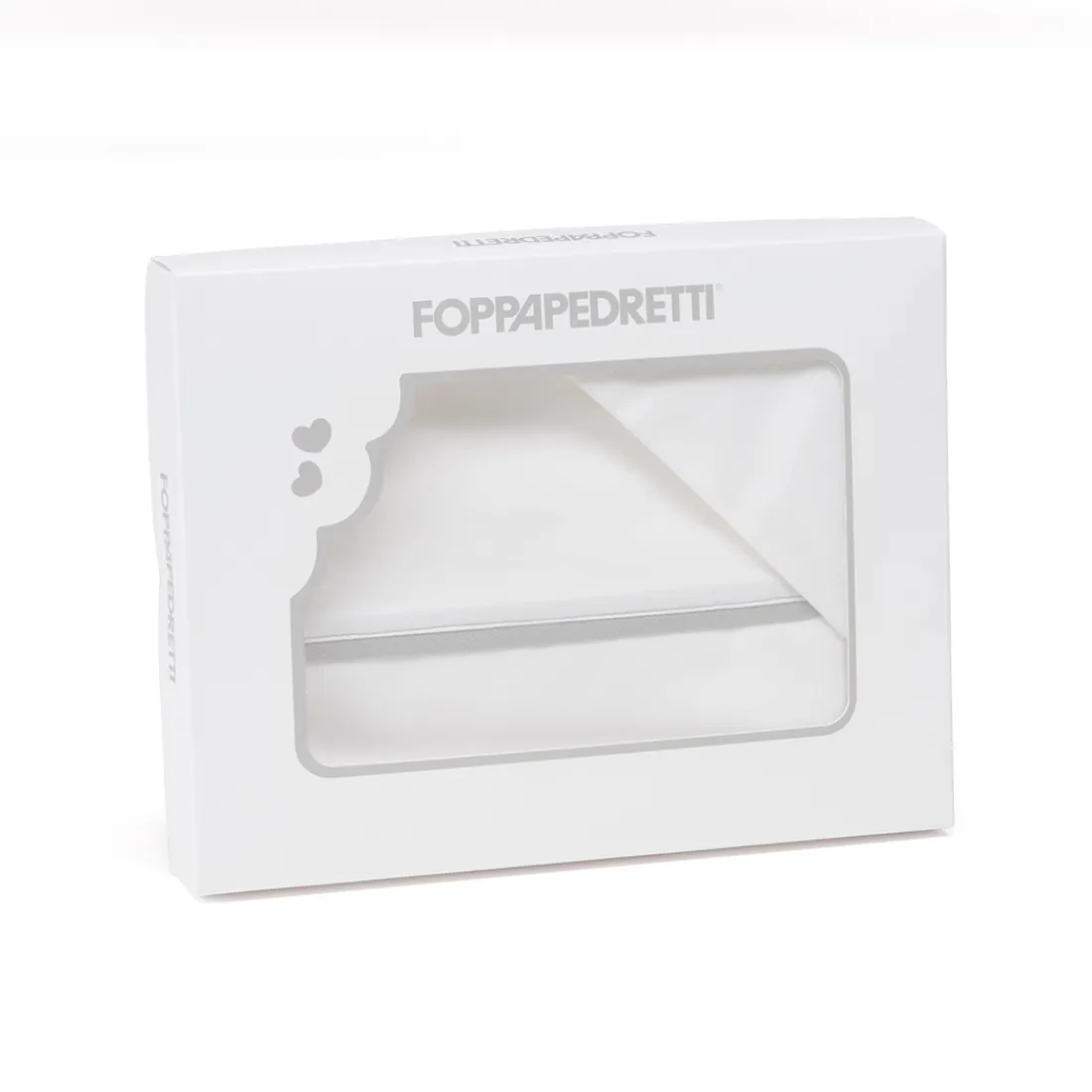 Foppapedretti Completo lenzuolino in cotone iCrib Bianco Clearance