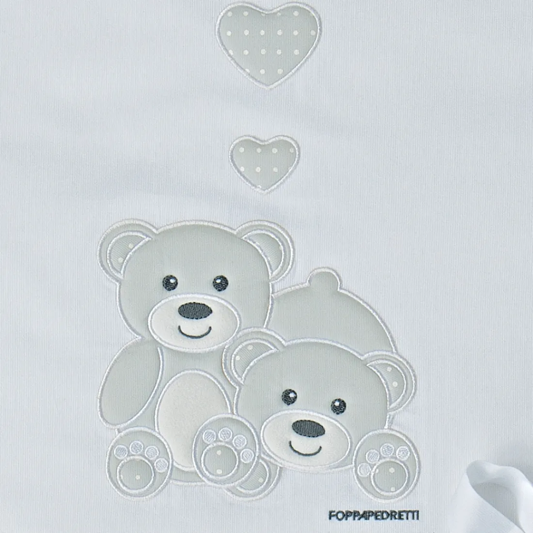 Foppapedretti Completo piumone in cotone ricami Tenerorso Online
