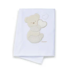 Foppapedretti Copertina pile ricamata Dolcecuore Hot