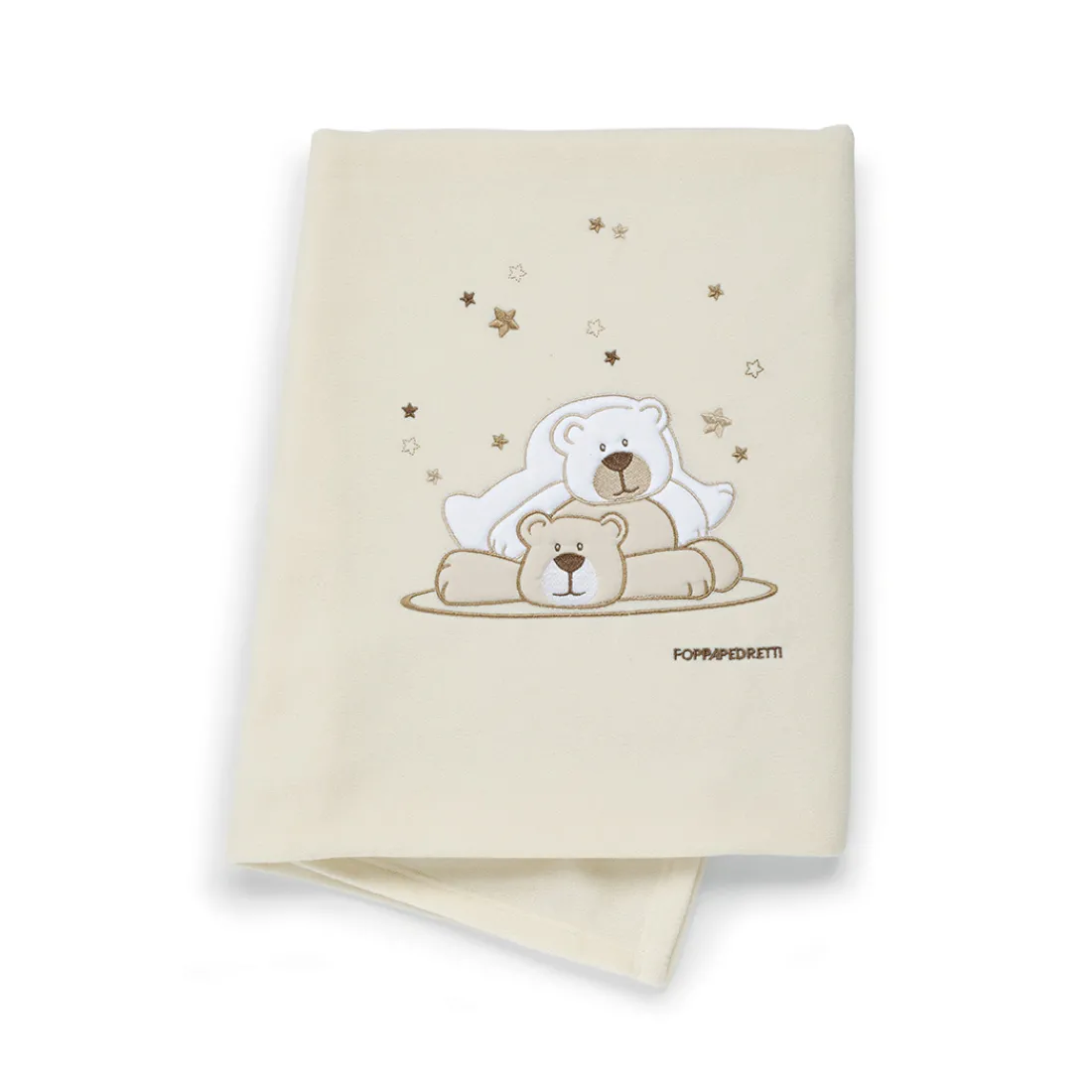 Foppapedretti Copertina pile ricamata Dolcestella Discount