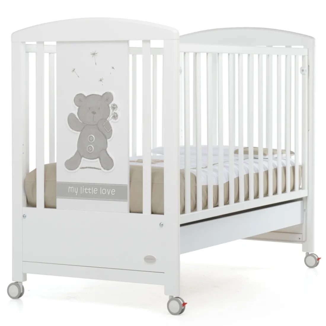 Foppapedretti Lettino legno bambino My Little Love New