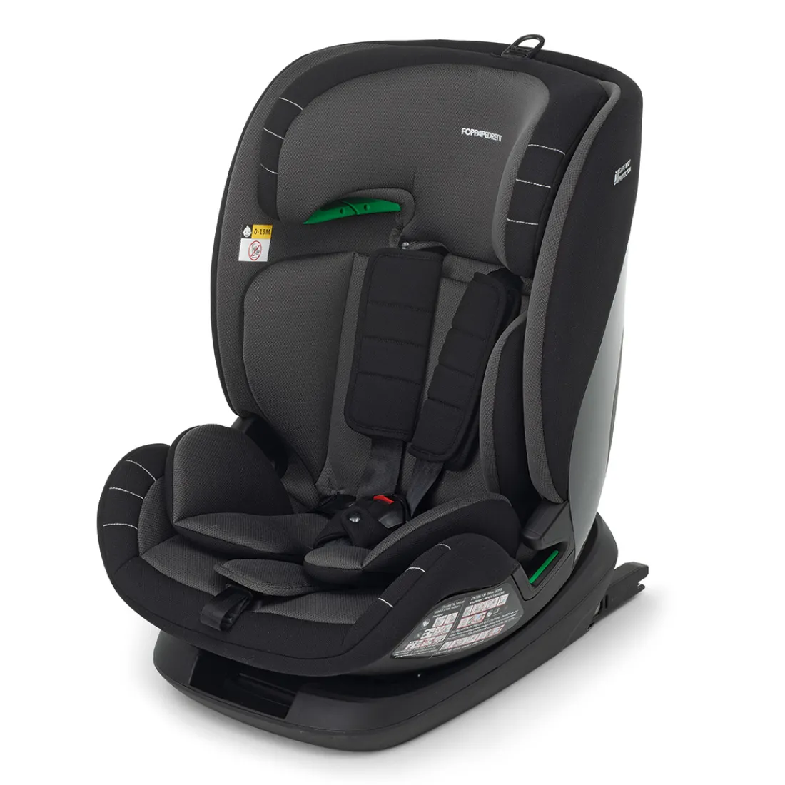 Foppapedretti Lista Nascita Pitstop i-Size black + Babyguard Hot