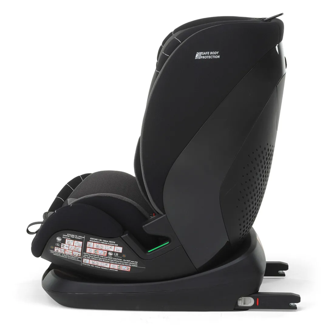 Foppapedretti Lista Nascita Pitstop i-Size black + Babyguard Hot