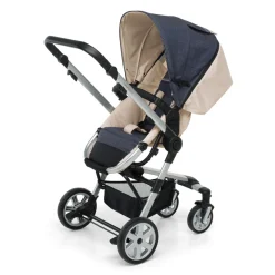 Foppapedretti Lista Nascita Supertres i-Size Denim Perla + Babyguard Clearance