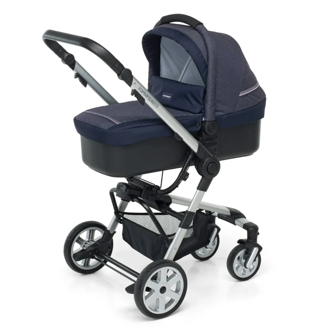 Foppapedretti Lista Nascita Supertres i-Size Denim Ocean + Babyguard Clearance