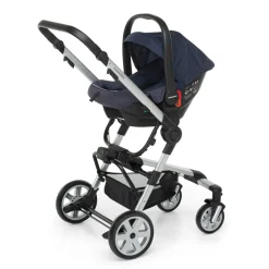 Foppapedretti Lista Nascita Supertres i-Size Denim Ocean + Babyguard Clearance