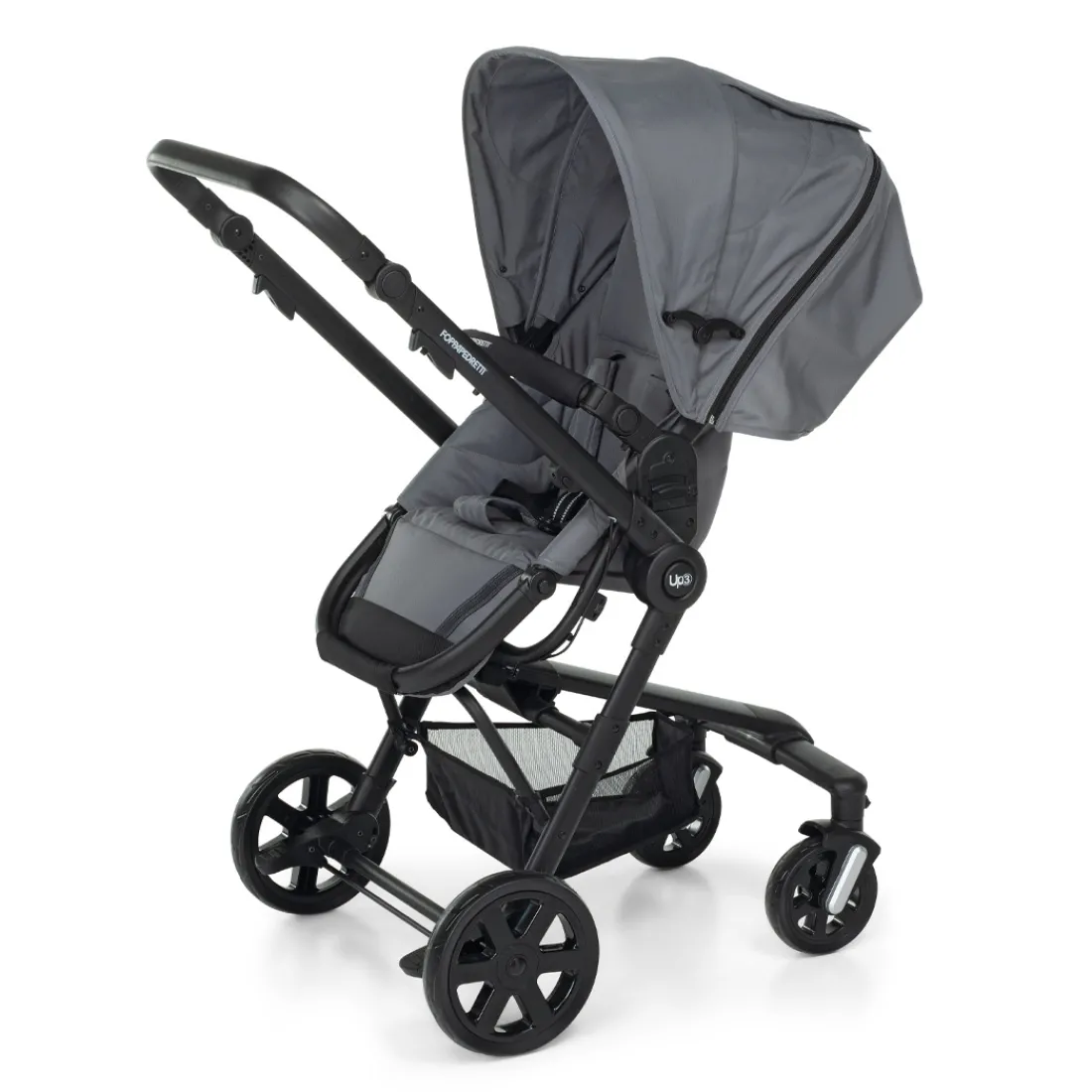 Foppapedretti Lista Nascita Up3 i-Size titanio + Babyguard New