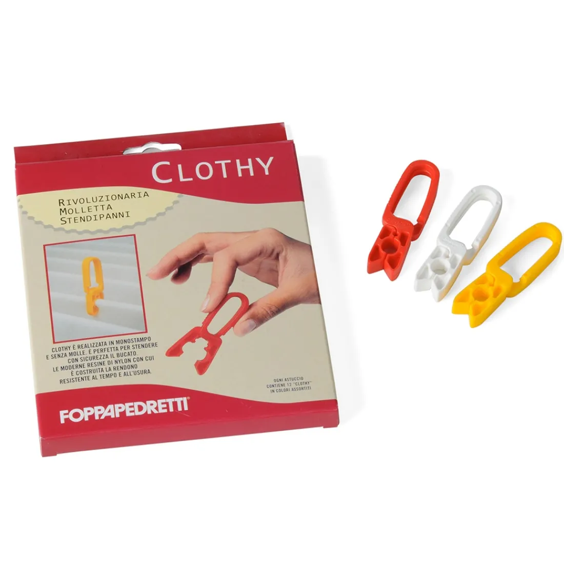 Foppapedretti Molletta stendipanni Clothy Outlet