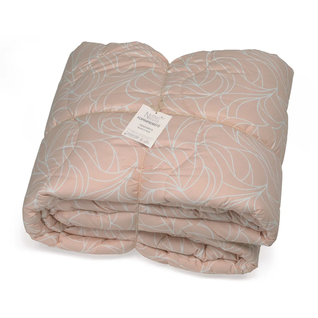 Foppapedretti Trapunta una piazza in cotone Notte&Natura Discount